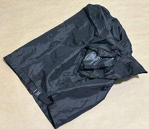 Ping Hoofer 1 & 2 Golf Bag Rain Cover Hood W/ Access Flap Black Replacement Used - Imagen 1 de 4