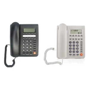 M59 English Telephone With LCD Caller Display Call Record Big Button Telephone - Zdjęcie 1 z 9