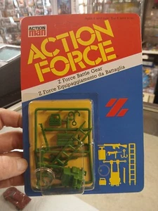 Palitoy🐉Action Force Z Force Battle Gear Factory Sealed Karte KOSTENLOSER VERSAND SCHÖN - Bild 1 von 12