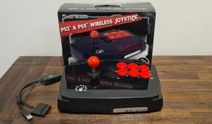 Pro Gamer PS2 & PS3 Wireless Fighting Game Joystick Australia - Picture 1 of 1
