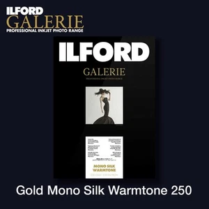 ILFORD GALERIE Gold Mono Silk Warmtone 250 g/m² | A4 25 feuilles - Photo 1/1