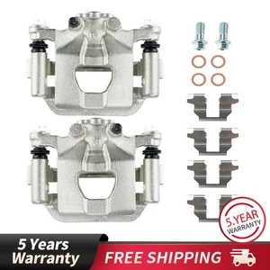 Rear Brake Calipers w/Bracket For Nissan Altima 2007-2012 Maxima 2007-2008 Set - Foto 1 di 16