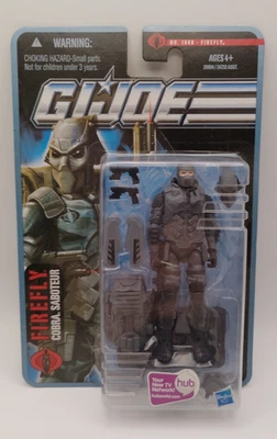 Figura de acción 2010 MOC GI Joe Pursuit of Cobra: Firefly, Cobra Saboteur Foto 1 de 4