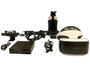 PSVR 1 (ZVR2) + Kamera + 2 Move Controller +Halter • TOP • Playstation VR Brille - Bild 1 von 9