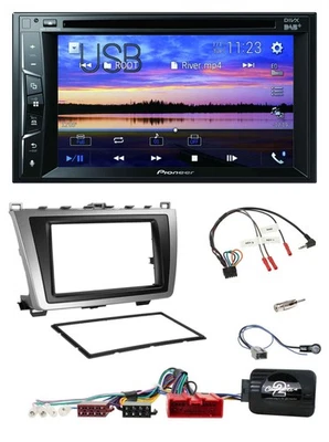 Pioneer Bluetooth 2DIN USB DVD DAB Lenkrad Autoradio für Mazda 6 2010-2012 schwa - Bild 1 von 4