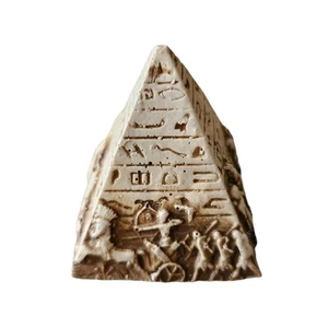 Small Egyptian Pyramid Figurine Paperweight Egyptology Egypt Collection Decor 2" - Picture 1 of 9