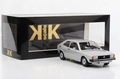 1:18 KK-Scale VW Scirocco L Sport Coupe 1975 MK1 Silver 1:18 Diecast - Image 1 of 4