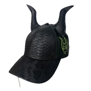 Disney Villains Maleficent Official Licensed Leather Cap Hat - Picture 1 of 7