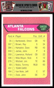 1976 Topps Atlanta Falcons #451 Atlanta Falcons - Picture 1 of 2