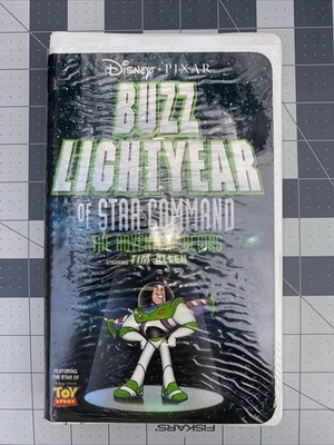 Buzz Lightyear of Star Command: The Adventure Begins (VHS, 2000) - Image 1 of 3