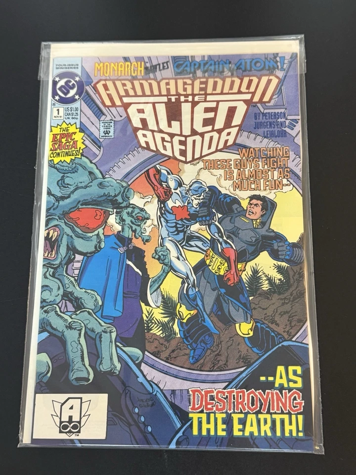 Armageddon: The Alien Agenda No1. DC Comics November 1991 - Image 1 of 1