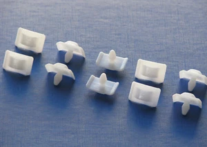 10 Klammer Clips Zierleiste Schweller Mercedes W108 W1109 W110 W111 W114 W115 - Bild 1 von 1