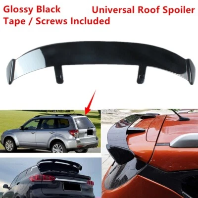 Fit For Subaru Forester 09-13 Rear Roof Spoiler Modified Wing ABS Gloss Black Foto 1 de 4