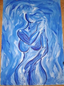 Pleasure Art Painting / Original Handmade Art Decor - Picture 1 of 5