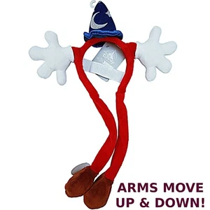 Diadema Disneyland París Mickey Mouse Fantasía Manos Móviles Orejas Parques Disney - Imagen 1 de 9