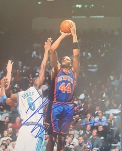 John Wallace New York Knicks Signed 8x10 Pic Syraucse Autograph Photo - Picture 1 of 1
