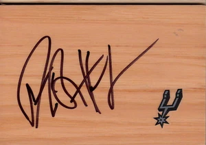 San Antonio Spurs DeJuan Blair Signed Floorboard COA - Picture 1 of 1