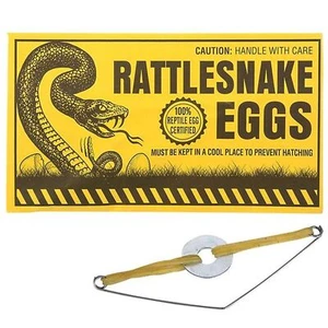 3 RATTLESNAKE EGG PRANK ENVELOPES - Funny Joke Gag Noise Maker Trick - Picture 1 of 5