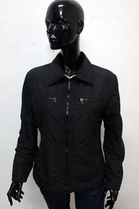 Dolce&Gabbana women's jacket size 44 black jacket coat logo Italy - Picture 1 of 24