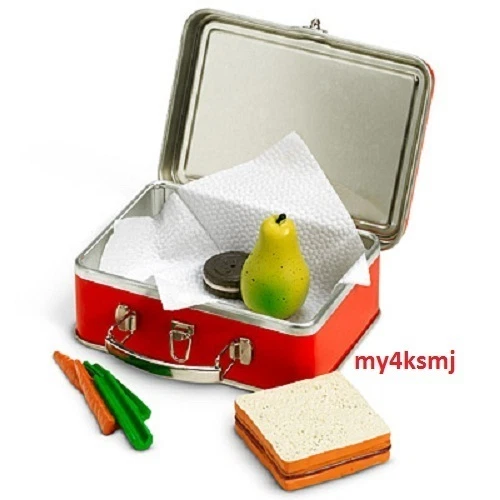 Juego de lonchera American Girl Molly's LUNCHBOX para muñeca Molly ENVÍO RÁPIDO Foto 1 de 1