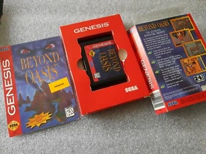 Beyond Oasis Sega Genesis RPG de acción para coleccionistas estado raro - Imagen 1 de 8