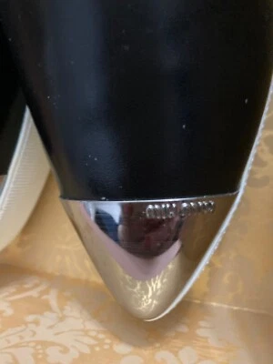 MUI MUI ПЛАТФОРМЕ КРЫШКА НОСКА КОНЬКОВ ТУФЛИ 10,5 - Изображение 1 из 4