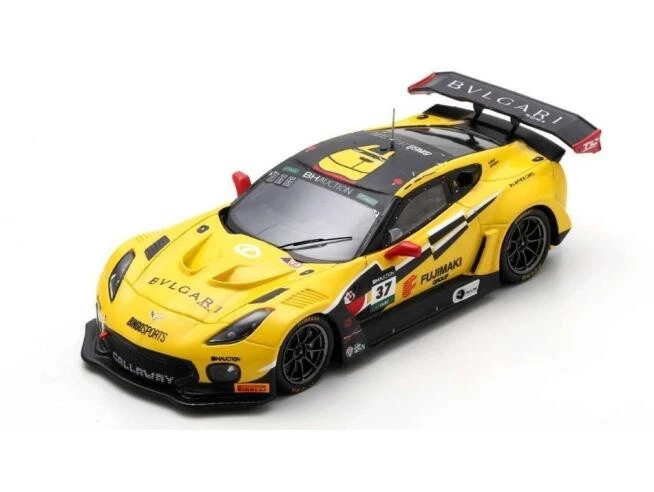 1/43 CALLAWAY CORVETTE C7 GT3-R #37 10H BINGO RACING SUZUKA 2019 SPARK SJ090 - Immagine 1 di 1