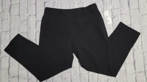 NWT WOMENS LE SUIT 12 BLACK PLEATED DRESS WORK STRETCH PANTS - Picture 1 of 11