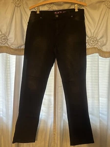 The Childrens Place Girls Jeans Size 16 Skinny Adjustable Waist Black NWOT - Picture 1 of 7
