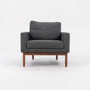 2016 2x Design Within Reach Raleigh Lounge Chairs by Jeffrey Bernett & Dodziuk - Picture 1 of 12