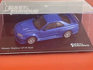 1/43, ALTAYA, NISSAN SKYLINE GT-R R34. FAST AND FURIOUS . ALTAYA. - Imagen 1 de 3