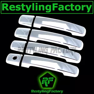 Chrome 4 Door Handle Without Passenger Keyhole Cover for 04-14 Nissan Frontier - Picture 1 of 1