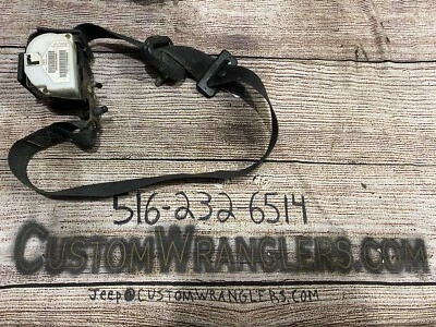 Jeep TJ LJ Wrangler OEM conductor cinturón de seguridad delantero retractor 2003 2004 2005 2006 DS Foto 1 de 4