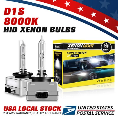 Bombillas de faros de xenón D1S HID 8000K aptas para BMW 740Li/750Li/760Li/M2/M235i/M3 Foto 1 de 4