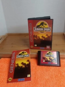 Jurassic Park (Sega Genesis, 1993) Complete. Tested - Picture 1 of 16
