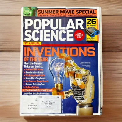Magazine Back Issue ~ Popular Science ~ June 2011 ~ Volume 278 ~ Number 6 - Image 1 of 3