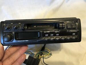 Vintage Jvc Cassette Player Car Receiver Stereo Ks-Rt35 with Wire hook-ups
