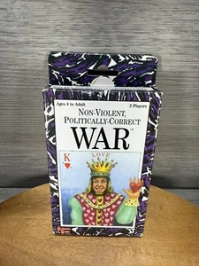 Juego de cartas de guerra políticamente correcto 1996 no violento - Imagen 1 de 2