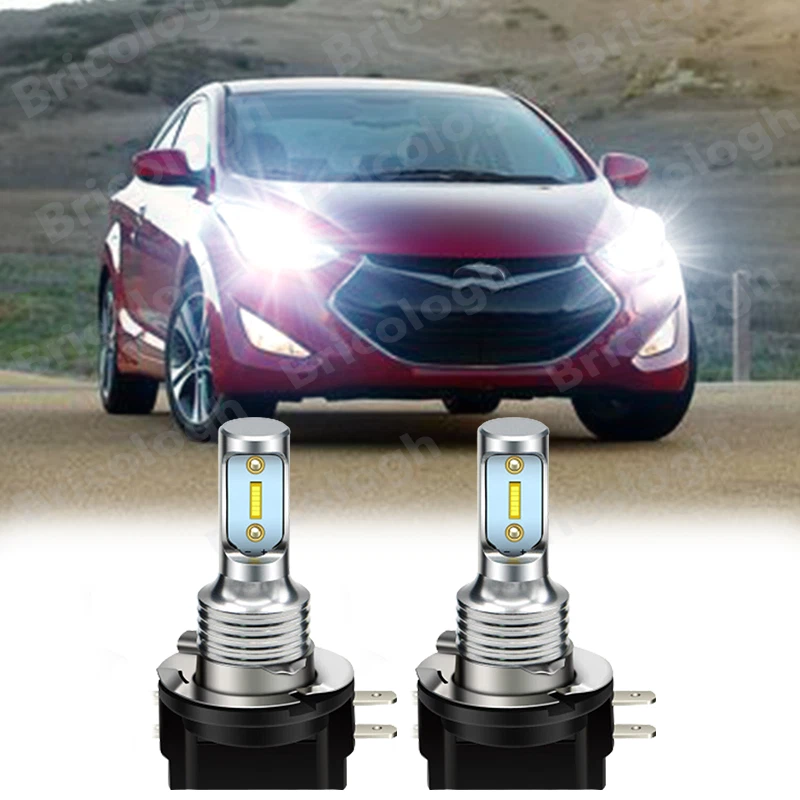 H11B LED Headlight Bulbs LOW BEAM For Hyundai Elantra 2007 2008 2009 2010 + - Image 1 of 4