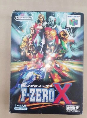 F-ZERO X Nintendo 64 N64 Japan Version w/ Box and Manual Complete Racing Game - Image 1 of 4
