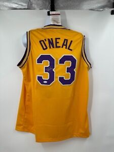 Shaquille O'Neal LSU TIGERS Signed Autograph Jersey JSA Witnessed Certified