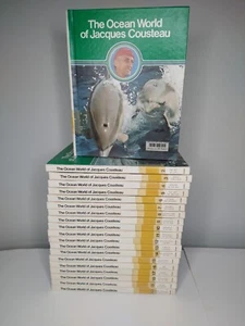 The Ocean World of Jacques Cousteau - 20 Volumes -Revised Edition 1975-Hardcover - Picture 1 of 14