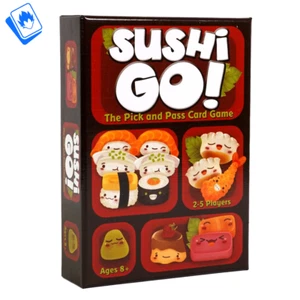 Brettspiel - Sushi Go! Pick and Pass Kartenspiel 108 Karten Strategisches Denken - Bild 1 von 6