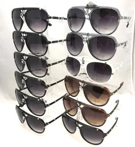 #W8814 Men's Designer Style Sunglasses Wholesale 12 Pairs - Picture 1 of 5