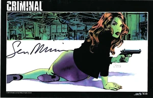CRIMINAL 4 OSSESSION tedesco BRUBAKER/SEAN PHILLIPS + ARTPRINT firmato lim.111 ex - Foto 1 di 2