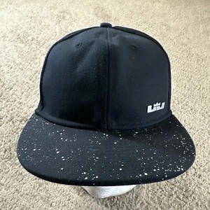 Nike Hat Cap Youth Black Snapback Lebron James Nike True Dri Fit Logo NBA - Picture 1 of 8