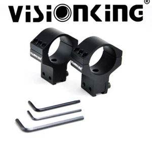 Visionking riflescope rings 35 Tube .308 .50 cal Mounting Dovetail 11mm - Picture 1 of 5