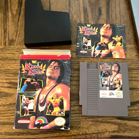 LJN WWF King of the Ring Nintendo NES NTSC-U/C w/ Box & Manual Included 1993