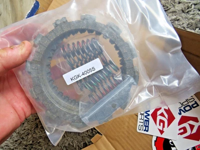 NUEVO KG Kit de disco de embrague de alto rendimiento KGK-4005S Suzuki RM80 RM85 OM21 Foto 1 de 4