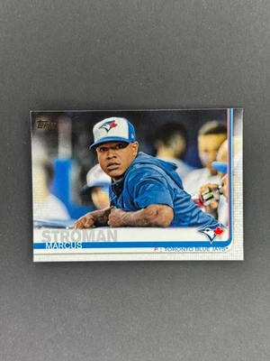 2019 Topps Series 1 Marcus Stroman Image Variation #37 Dugout IV Short Print SP - Image 1 of 2